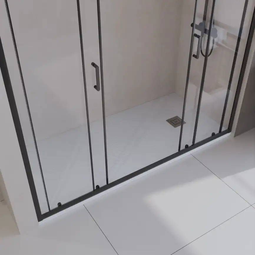 Душевой поддон BelBagno UNO 170х70 из искусственного камня, TRAY-MR-UNO-AH-170/70-35-W-CR, Белый фото 5