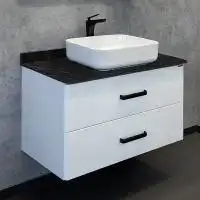Тумба с умывальником Comforty Амстердам 95 Белый, 00-00014001 фото 2