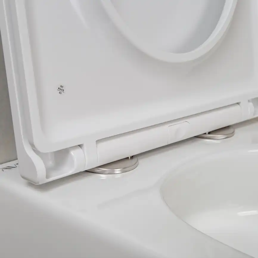 Унитаз подвесной AVS Спутник 801-0038-P-T2-GW безободковый, со смывом Торнадо, белый фото 10