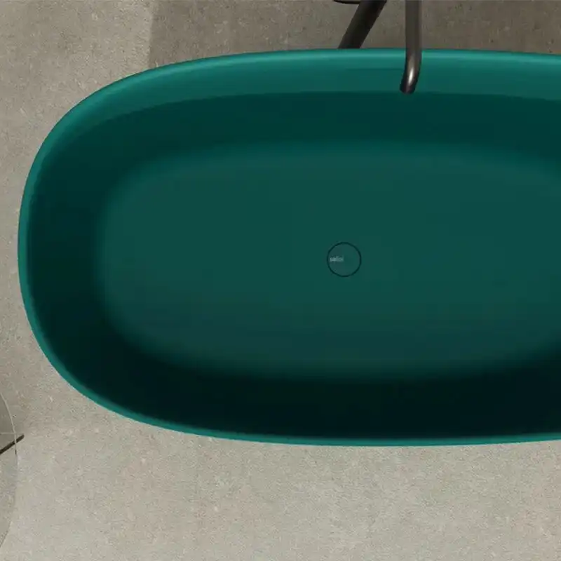 Ванна Salini Sofia 165х75 102511G из материала S-Sense, Белая глянцевая фото 7