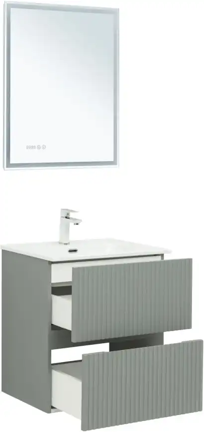 Тумба под раковину Aquanet Джейн 60 мисти грин 313316 фото 8