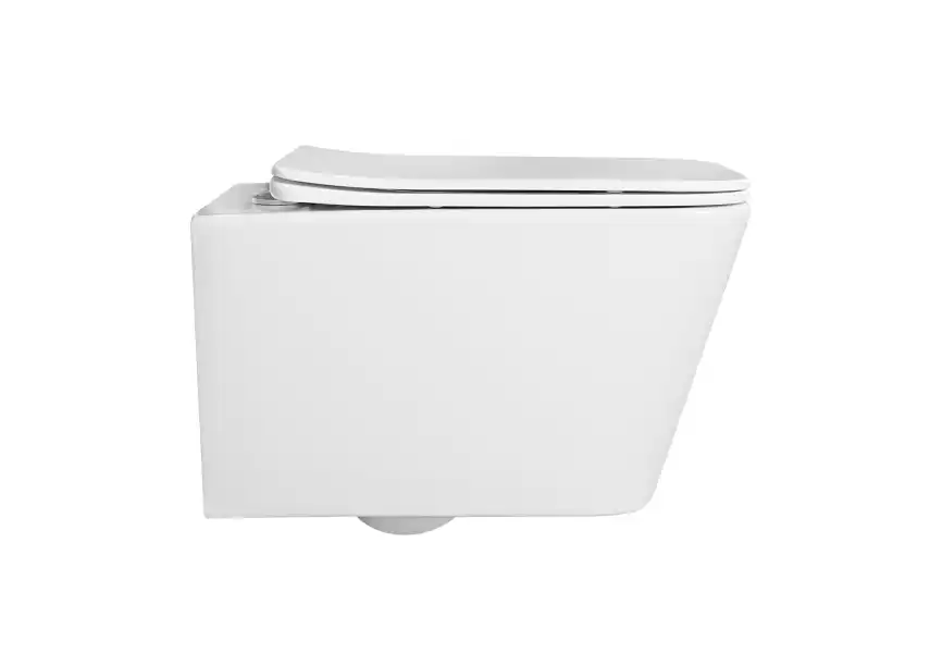 Подвесной унитаз Aquatek Либра NEW AQ0530N-00 безободковый, с сиденьем микролифт, Белый фото 3