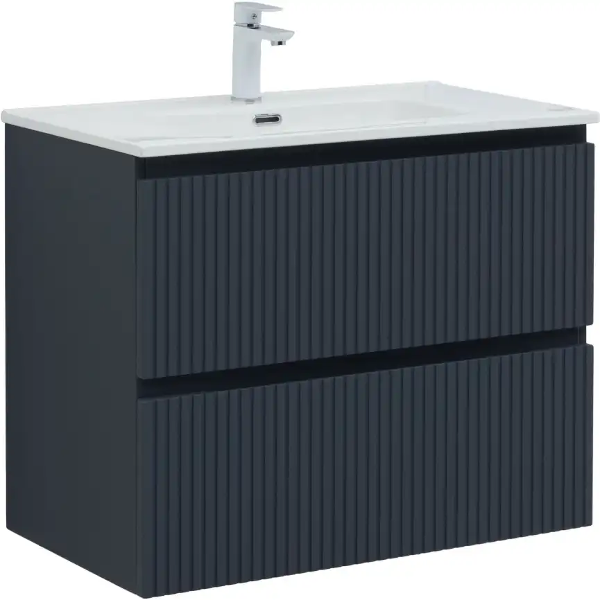 Тумба под раковину Aquanet Джейн (Flat) 80 маренго 335429 фото 1