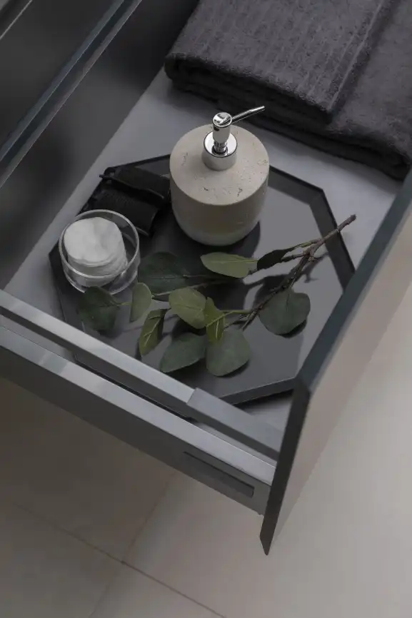 Тумба под раковину Allen Brau Infinity 85 1.21002.AM антрацит матовый фото 24