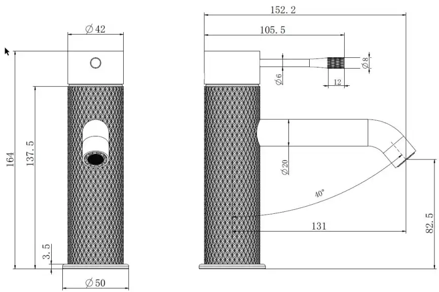 Смеситель для раковины Allen Brau Priority 4.0 5.31С01-00 хром фото 2