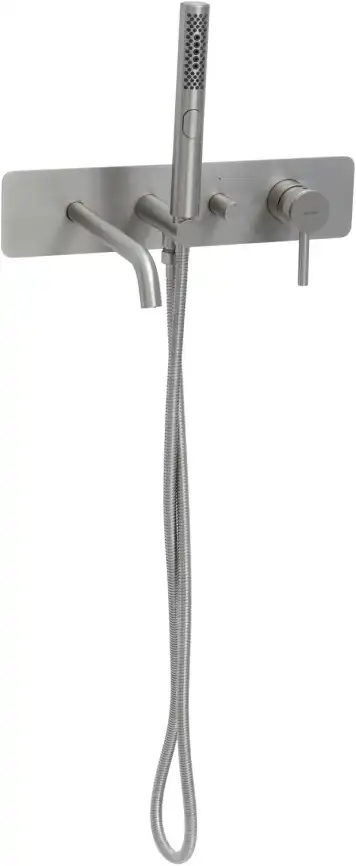 Смеситель для ванны с душем Allen Brau Priority 5.31A06-BN встраиваемый, с внутренней частью, Никель фото 5