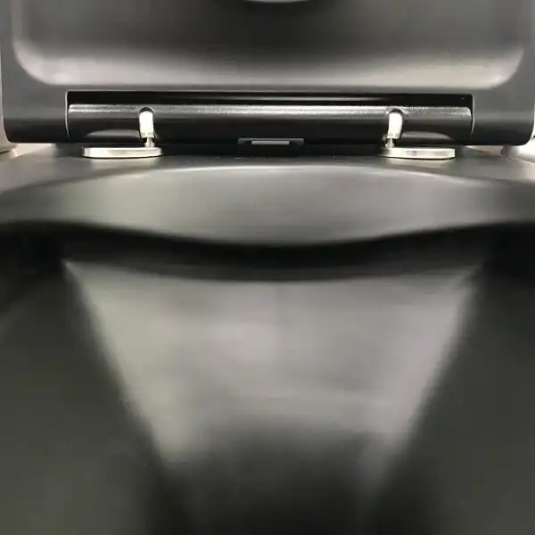 Унитаз-компакт AVS Сити 801-0003-N-R-MB безободковый, черный матовый фото 6