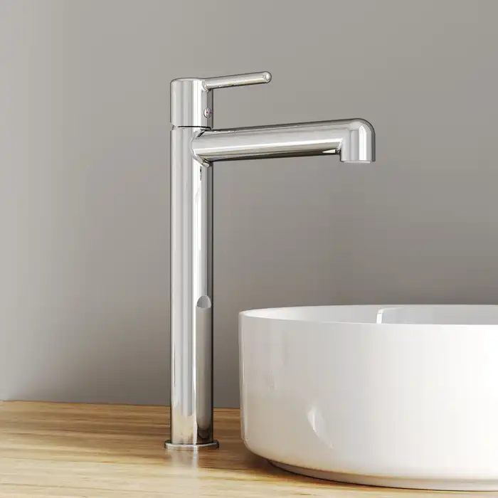 Смеситель для раковины IDDIS Aiger AIGSB01i01 высокий цвет, Глянцевый хром фото 2