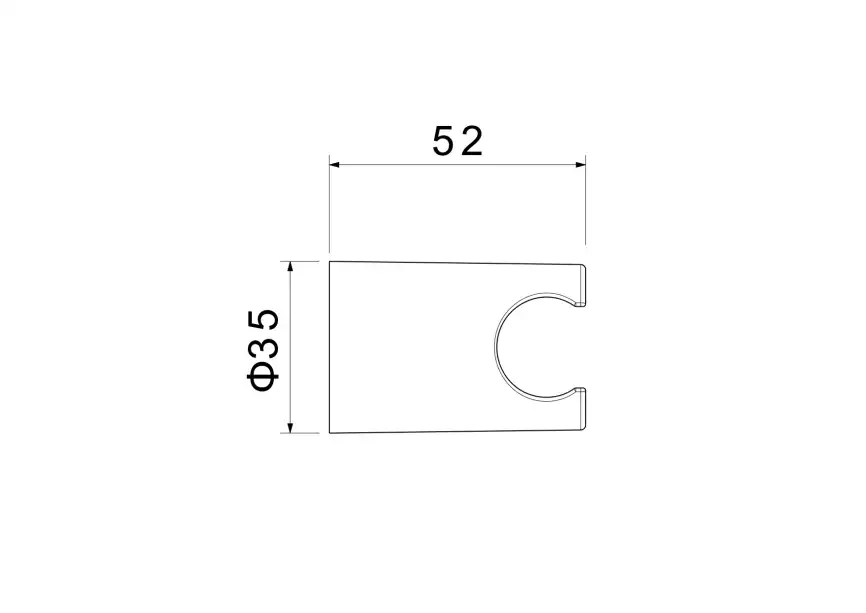 Держатель ручного душа Aquatek  AQ2404BG, Золото матовое фото 3