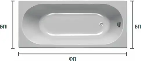 Панель для ванны Kolpa-San 180 QUAT TAMIA G180/63 (1W28F), 5652109 фото 3