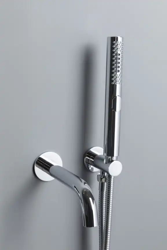 Душевая система Allen Brau Priority 5.31014-00 для ванны с изливом, термостатическая, встраиваемая, Хром фото 5
