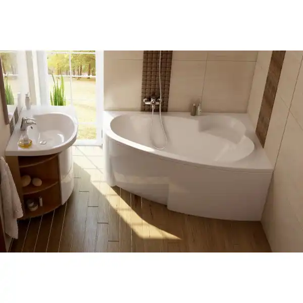 Акриловая ванна Ravak ASYMMETRIC 170х110 C491000000 правая, Белая фото 2