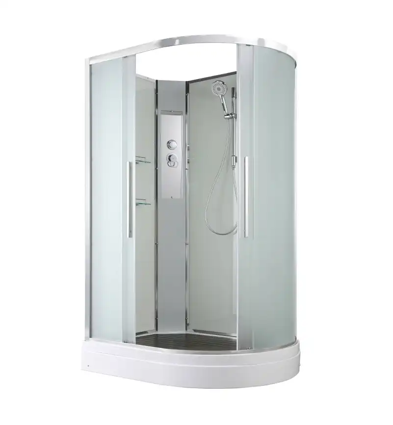 Душевая кабина AvaCan EM2812LN 120x80 см, низкий поддон, без крыши, левая фото 1