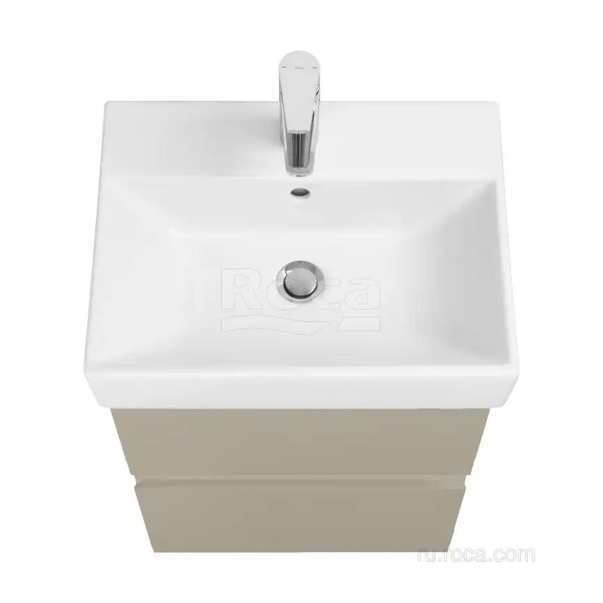 Тумбы под раковину Roca Oleta 50 A857638515 подвесная, цвет, Капучино фото 2