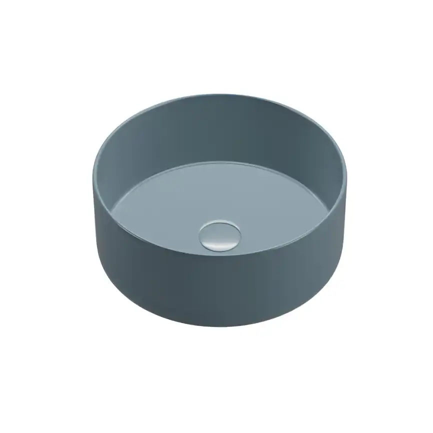 Раковина AVS Лилиан 36x36 голубая матовая фото 1