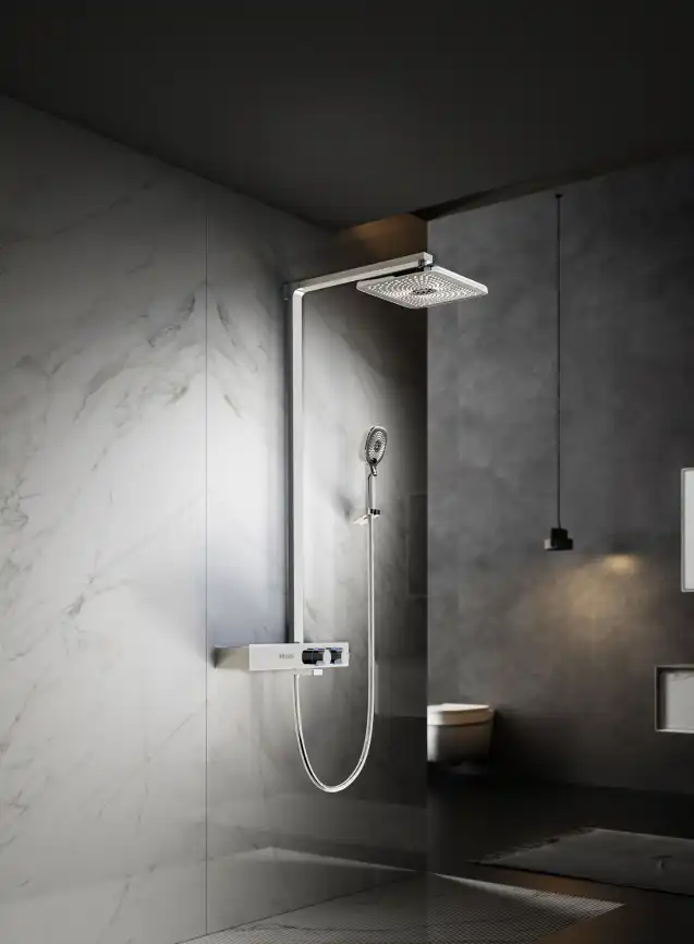 Душевая система  Vincea Inspire VSFS-3I13TCH VSFS-3I13TCH  с термостатом, хром фото 1