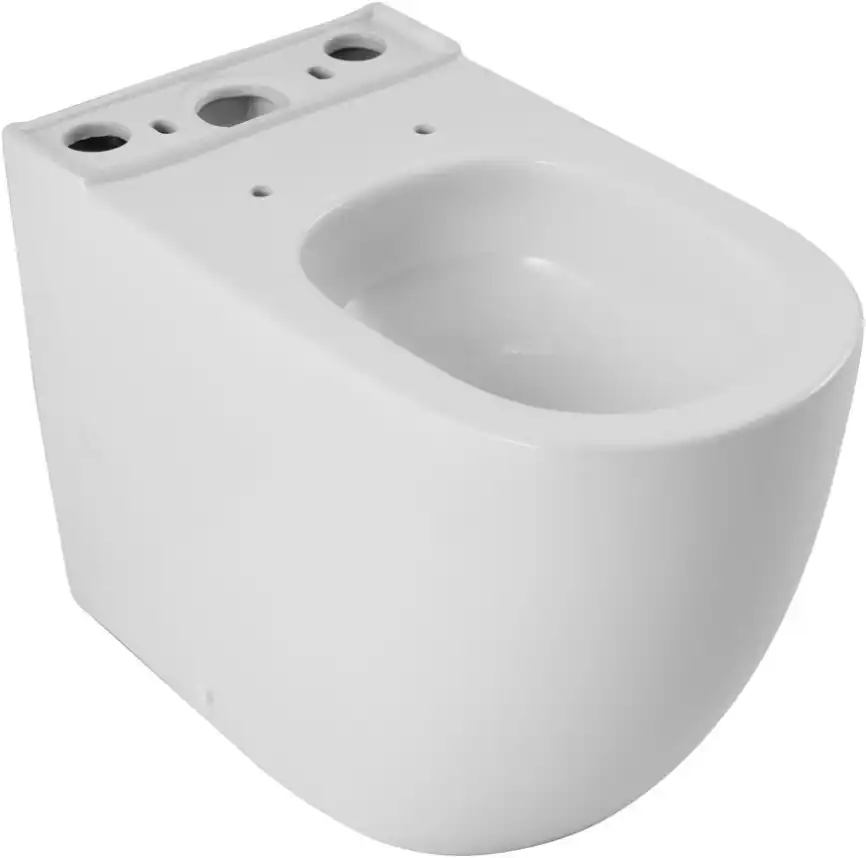Чаша напольного унитаза Aquanet ZV-2-C1 с сиденьем микролифт, белый фото 9
