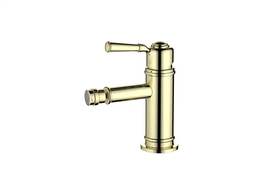 Смеситель для биде Aquatek Классик AQ1518PG, однорычажный, цвет Полированное золото фото 3