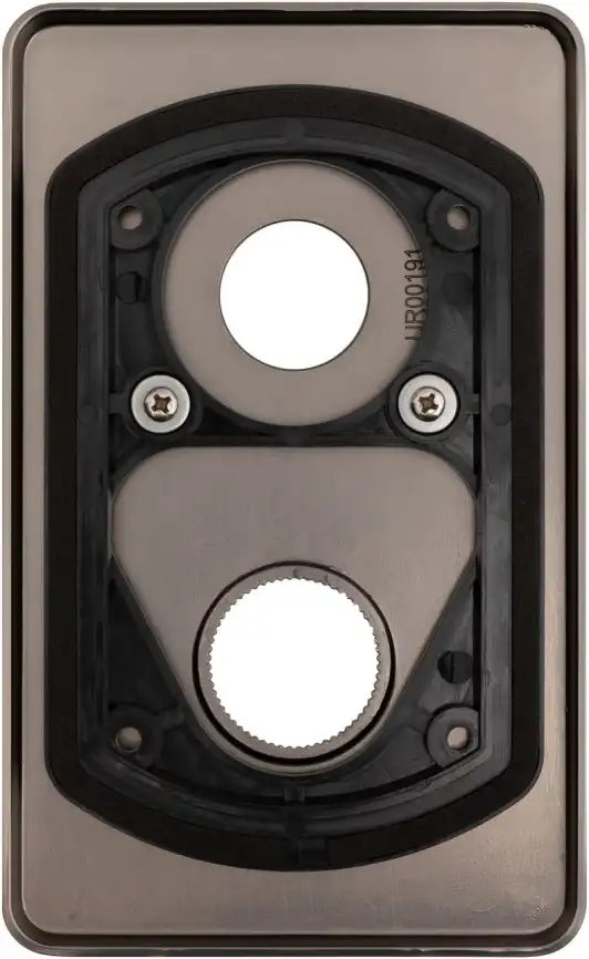 Смеситель для ванны Allen Brau Priority 5.3U123-MG (с внутренней частью, 3 выхода) графит браш фото 4