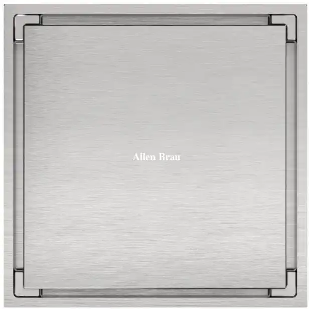 Душевой трап Allen Brau Priority 9.50023.BN 100 никель браш фото 3