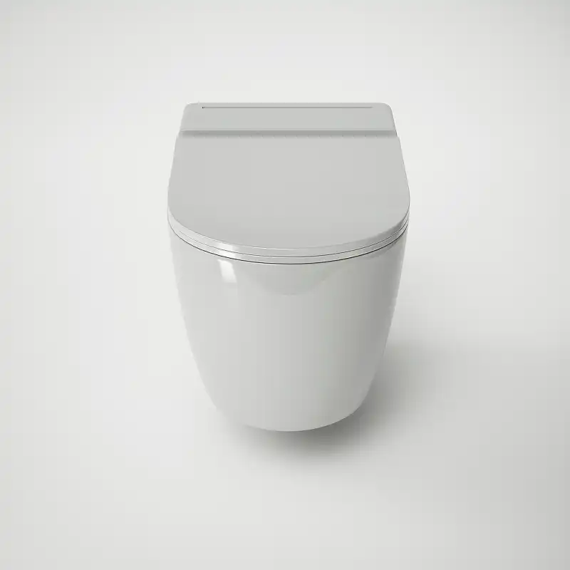 Подвесной унитаз Grossman GR-5502 безободковый, Белый глянцевый фото 3