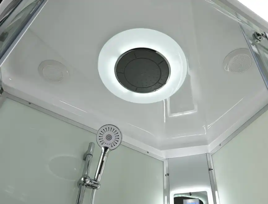 Душевая кабина AvaCan EM2811RLEDT 110x80 см, низкий поддон, с крышей, правая фото 15
