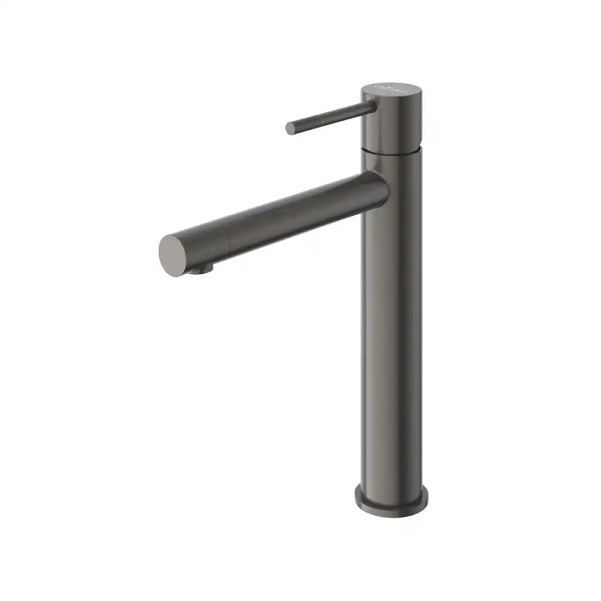 Смеситель для накладной раковины Cezares RELAX-LC2-GM-W0, Оружейная сталь фото 1