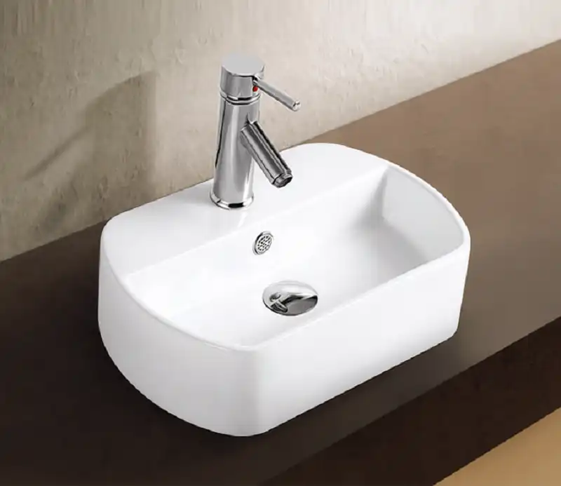 Умывальник CeramaLux 9293 440х290х130 цвет Белый фото 1