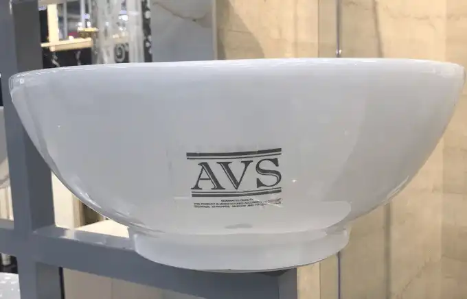 Раковина AVS Кэтрин 42х42 белый фото 5