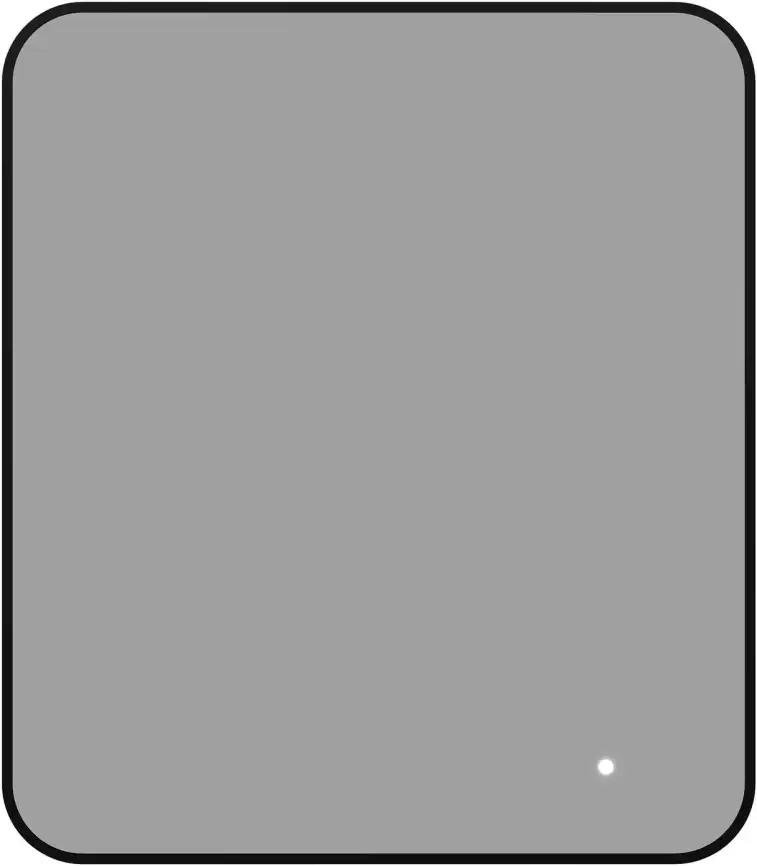 Зеркало Aquanet Контур 800х700 LED TX черный, 367650 фото 1