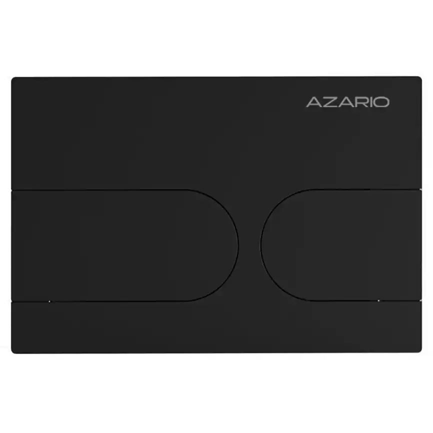 Кнопка смыва AZARIO NEW-TS AZ-SS-001-B, Черная матовая фото 1