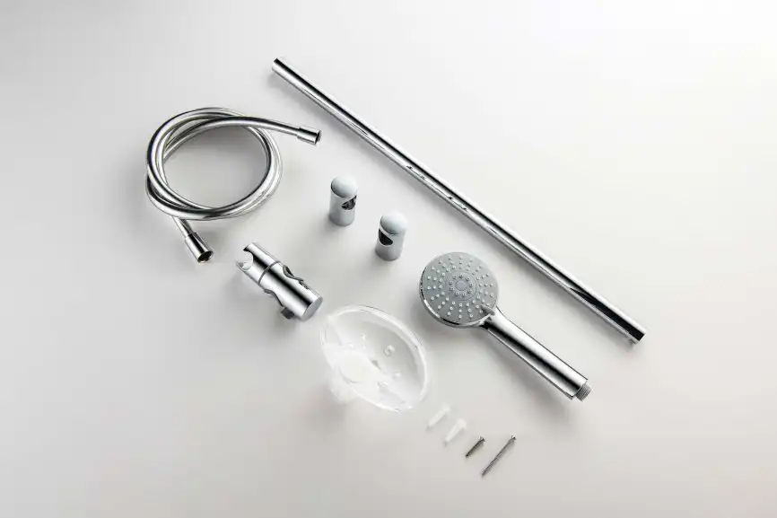 Душевой гарнитур Aquatek БЕТТА AQ2015CR, Хром фото 9