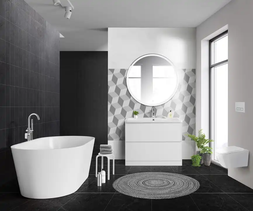 Тумба под раковину BelBagno ALBANO-1000-2C-PIA-BL напольная Bianco Lucido фото 9