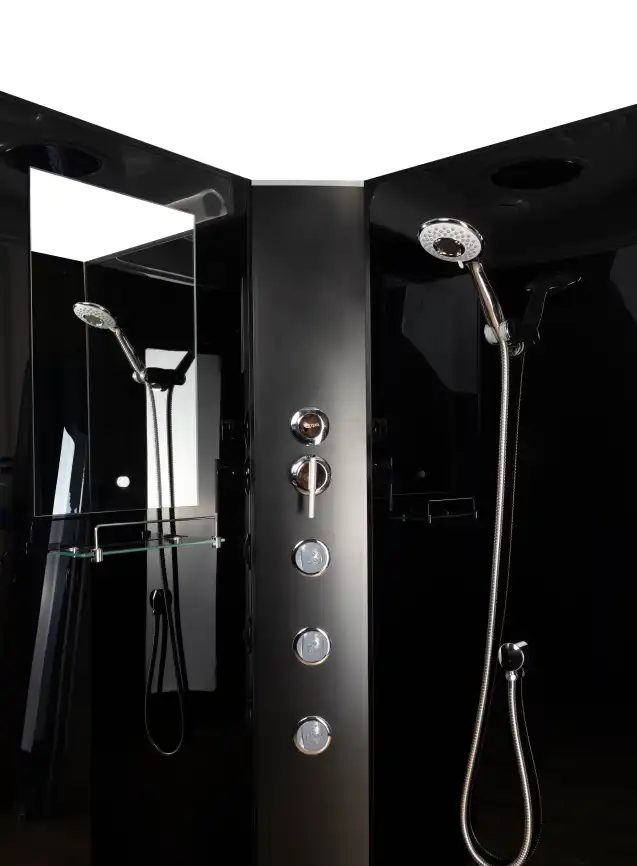 Душевая кабина Niagara Classic 90х90х200 NG-6508-14BKG высокий поддон, с гидромассажем, 65081434BKG фото 14
