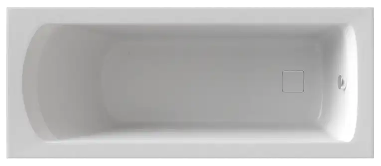 Акриловая ванна Bas Аякс 170x75 без гидромассажа фото 1