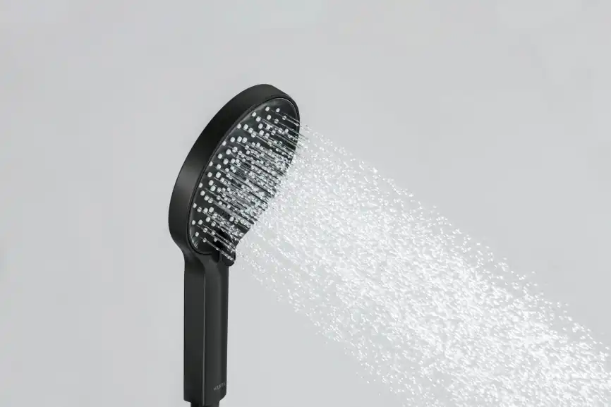 Душевая лейка Aquatek Лугано AQ2201MB, Черный матовый фото 6