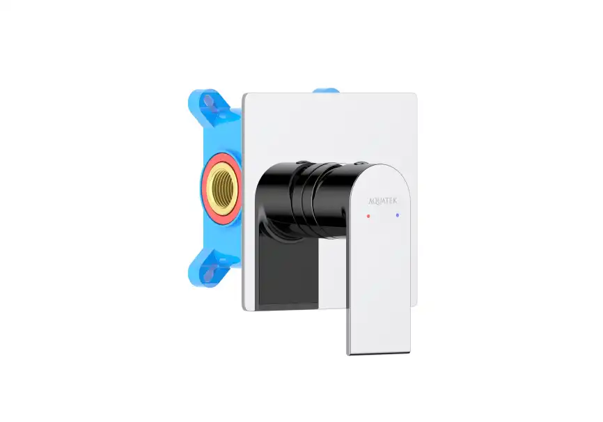 Смеситель для душа Aquatek Лира AQ1466CR встраиваемый, с внутренней частью, Хром фото 3