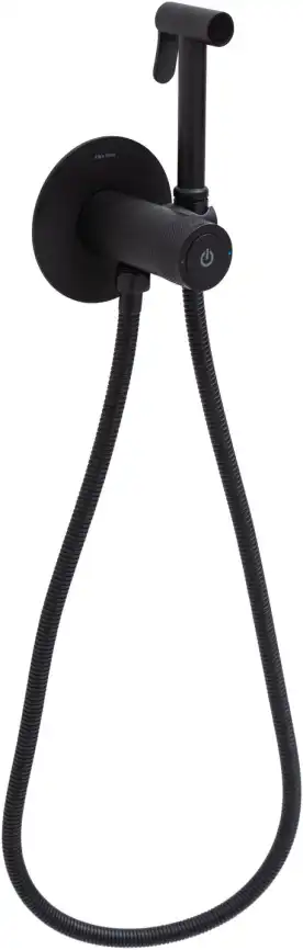 Смеситель с гигиеническим душем Allen Brau Liberty 5.33005-31 (с внутренней частью) черный матовый фото 4