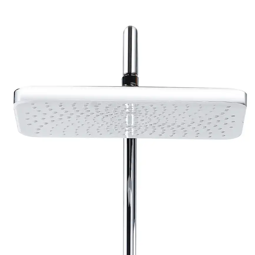 Душевая система Azario ARIZONA AZ-20S для ванны с изливом, верхний и ручной душ, Хром фото 3