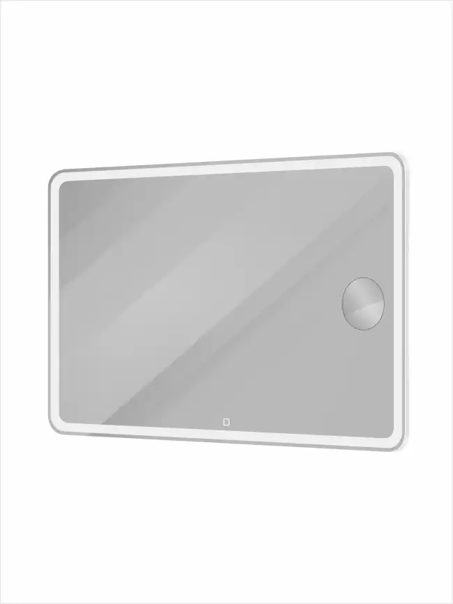Зеркало BelBagno SPC-MAR-1200-800-LED-TCH-LNZ с подсветкой и встроенной линзой 3-х кратного увеличения фото 3