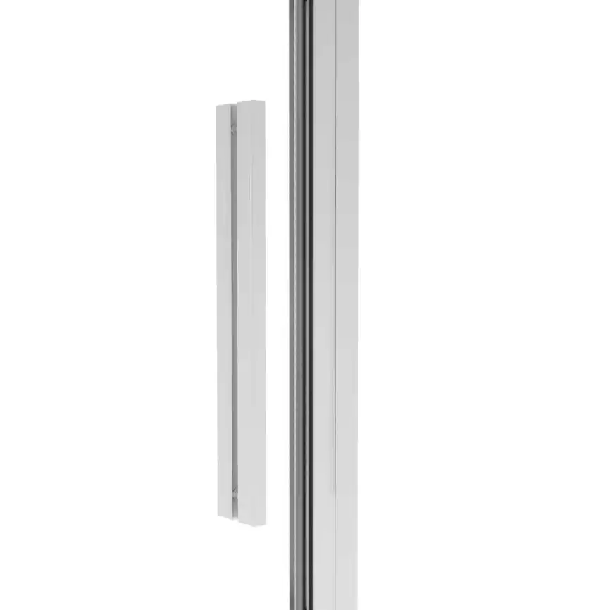 Душевой уголок Vincea Slim Soft 110х100 VSR-1SS1011CL, дверь раздвижная, профиль хром, стекло прозрачное фото 5