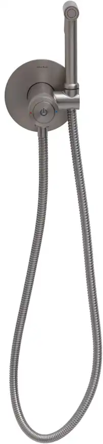 Смеситель с гигиеническим душем Allen Brau Liberty 5.33005-BN (с внутренней частью) никель браш фото 5