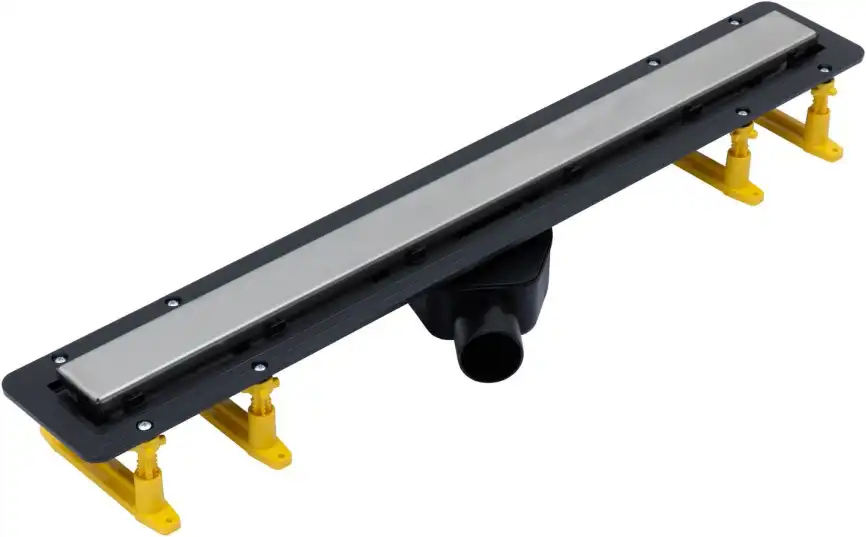 Душевой лоток Allen Brau Infinity 9.50005.SS 750 мм с решеткой под плитку, Хром матовый фото 1