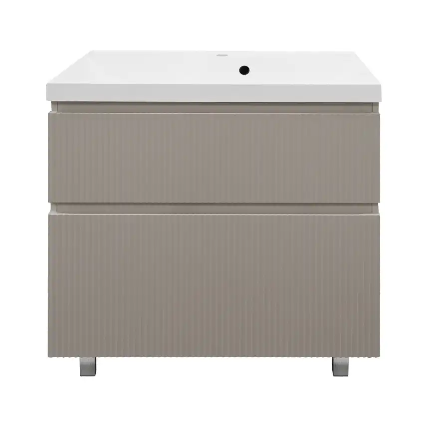 Тумба с раковиной Azario Viola 100 CS00097147, напольная, Бежевая фото 3