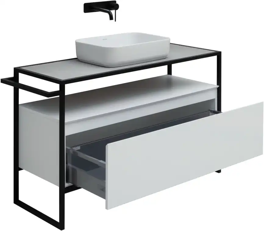 Тумба под раковину Allen Brau Priority 120 1.31004.WM белый матовый фото 6