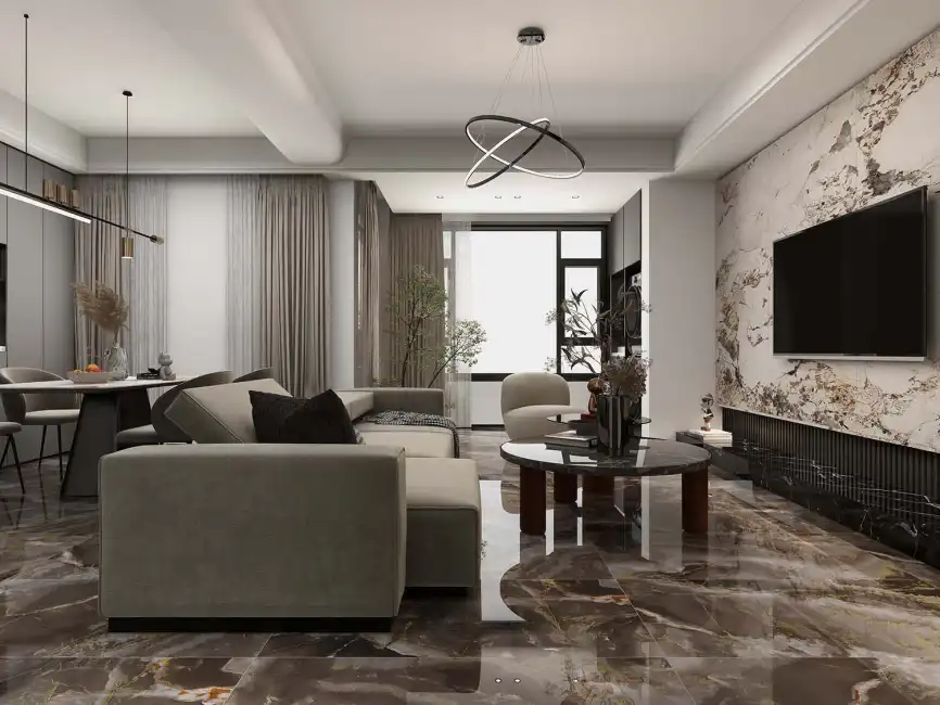 Керамогранит AZARIO GRASBERG GOLD 60x120 Carving (H18004003G) фото 7