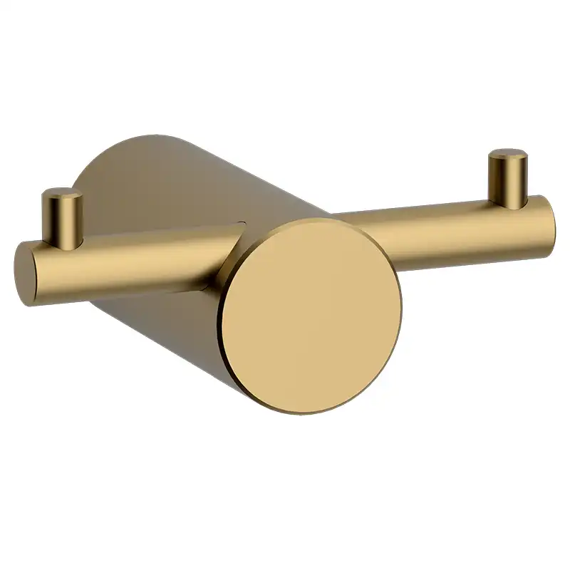 Крючок AVS Slimmer брашированное золото двойной фото 2