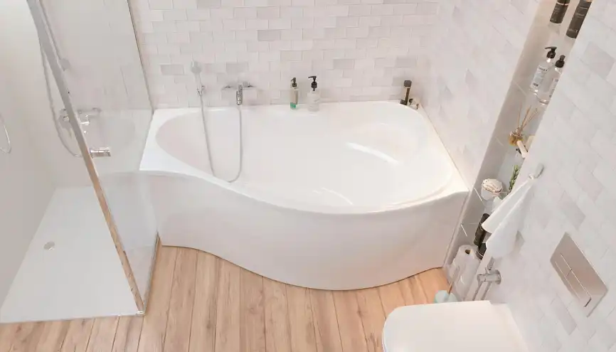 Акриловая ванна Marka One GRACIA 170х100 01гр1710п правая, Белая фото 2