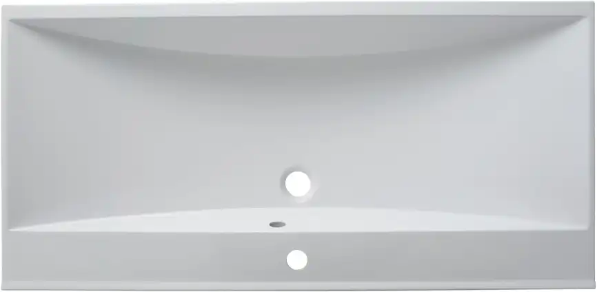 Раковина Aquanet Нота 75 281221 прямоугольная, Белая глянцевая фото 4