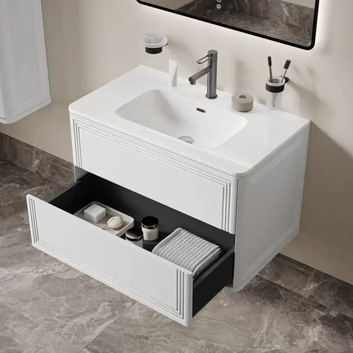 Тумба с раковиной IDDIS Oxford Neo 80, подвесная, Белая, OXN80W0i95K фото 15